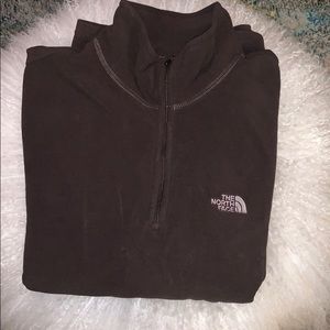 North face pullover brown